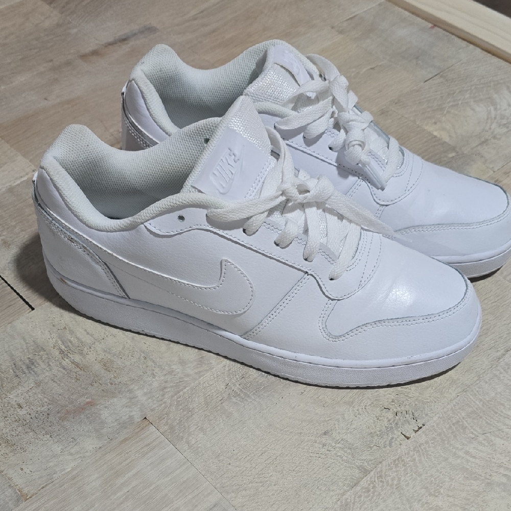 Nike All-White Low-Top Sneakers